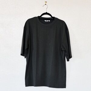 AIRism Cotton Oversized T-Shirt | Half-Sleeve